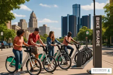 Detroit bike rentals