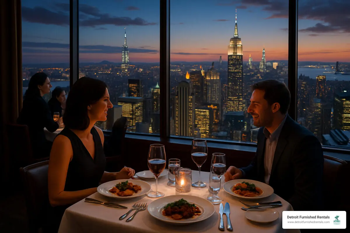 Dining with a view