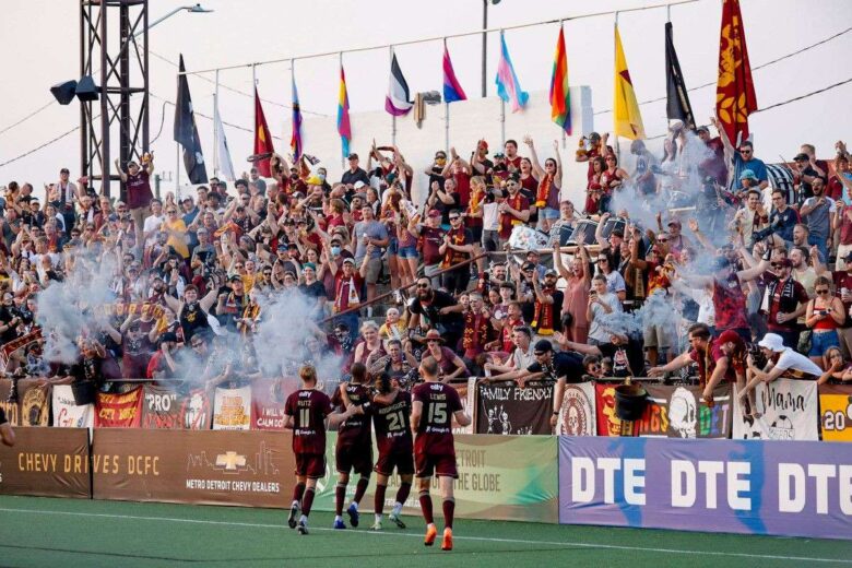 Featured image for blog post titled "USL Soccer Detroit City FC: 10 Must-Do Fan Experiences"