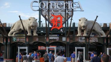 Featured image for blog post titled "10 Best Places to Eat Near Tigers Stadium, Detroit, USA"