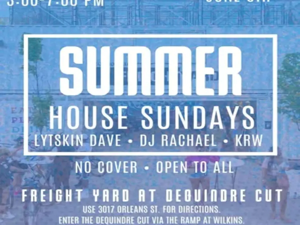 Featured image for blog post titled "Summer House Sundays Detroit at Dequindre Cut Freight Yard"
