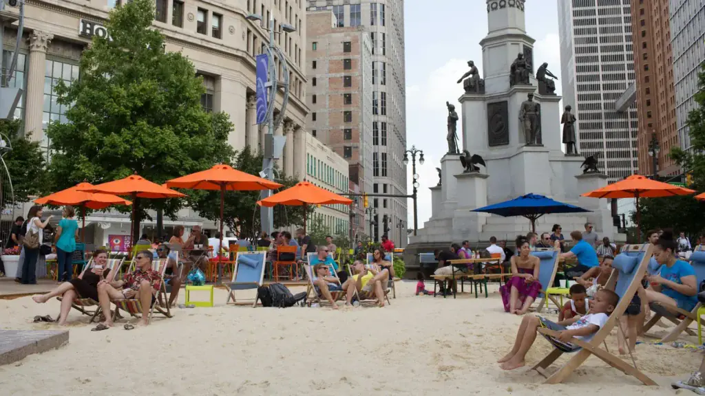 Campus Martius Beach