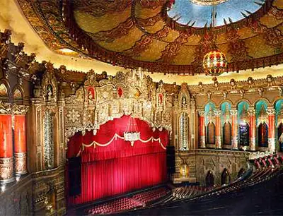 Fox Theatre stage Detroit