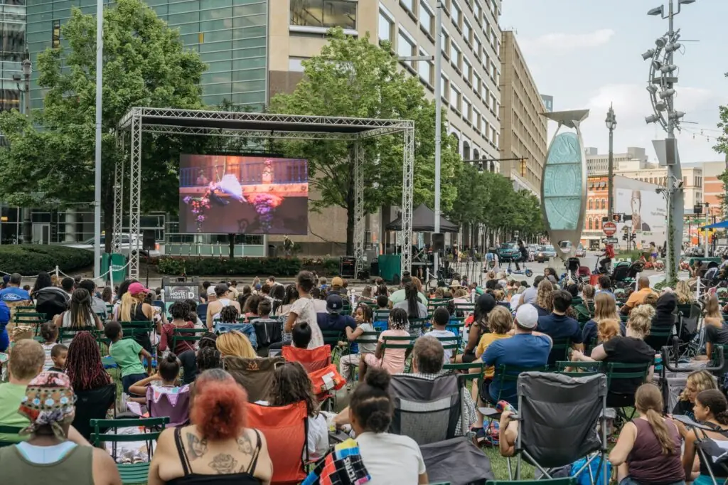 Movie Night Campus Martius Park