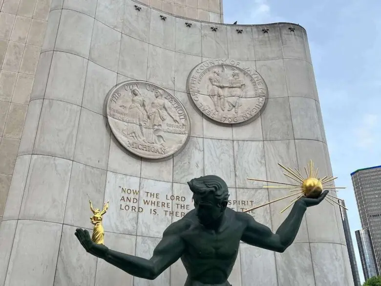 Featured image for blog post titled "Best Detroit Monuments: 10 Must-See Historic Landmarks"