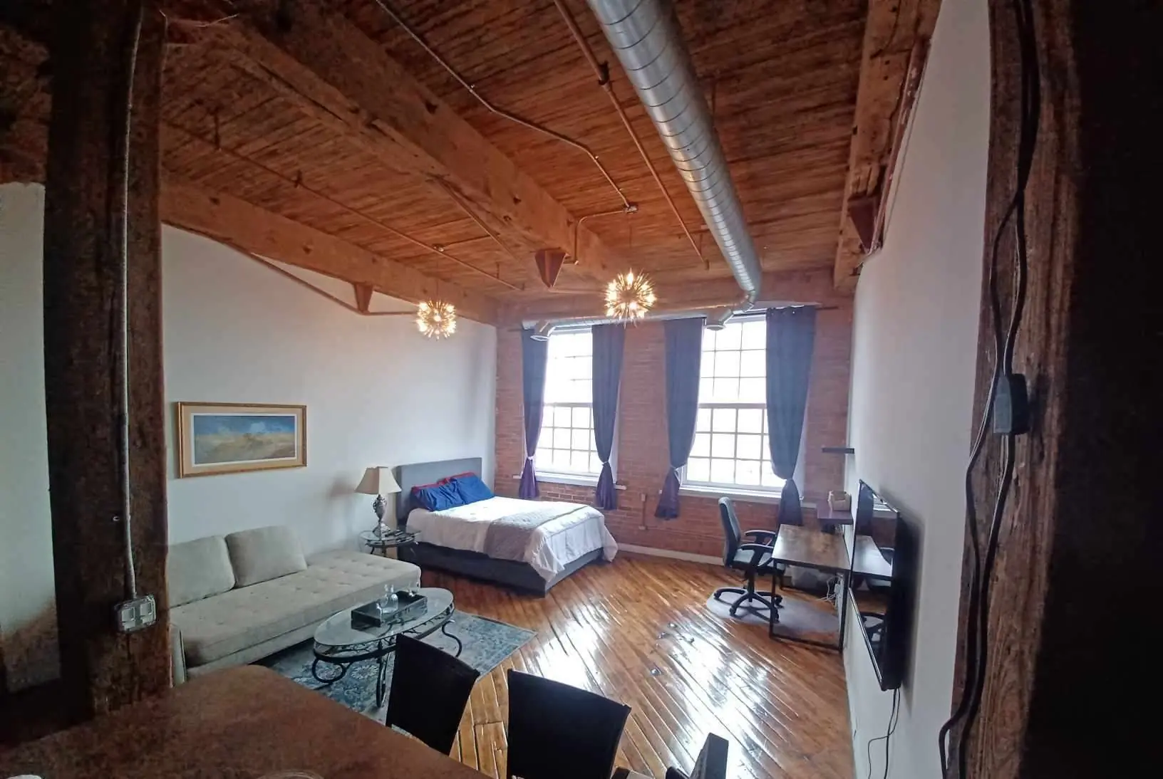 Artsy Industrial Loft