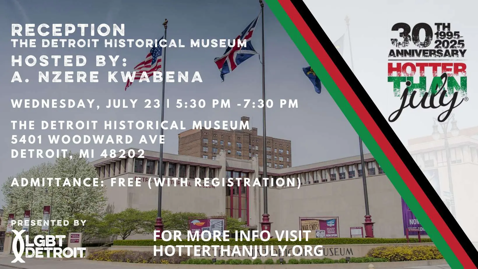 Hotter Than July Reception The Detroit Historical Museum