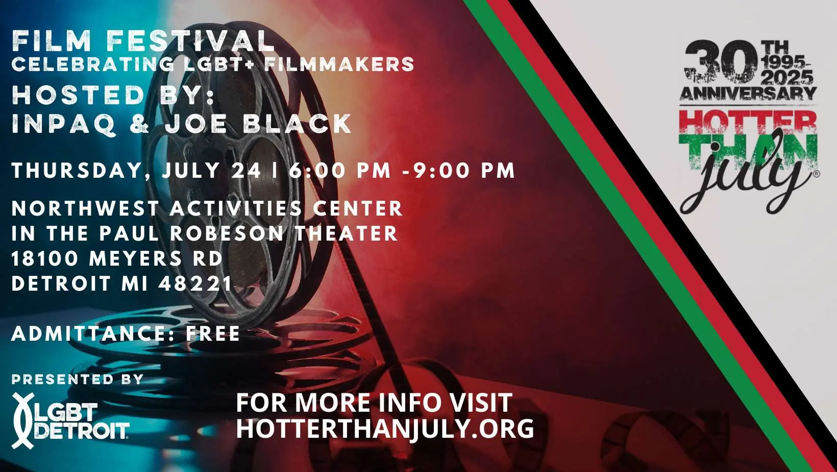 Hotter Than July Film Festival