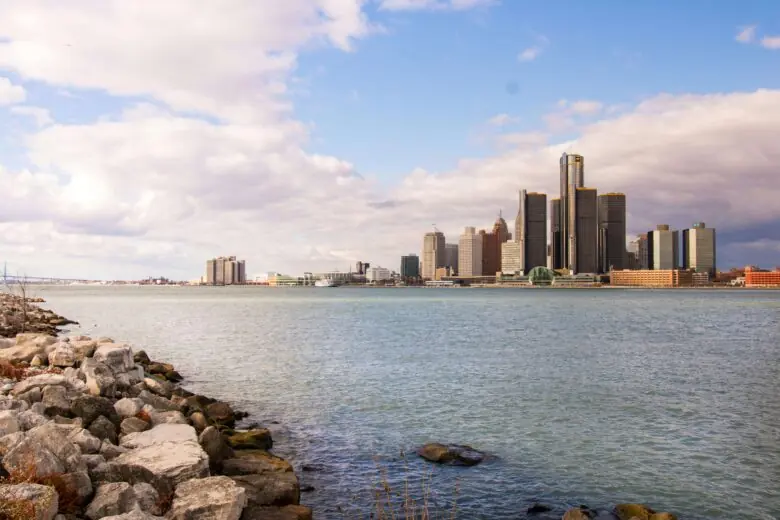 Featured image for blog post titled "Waterfront Apartments Detroit: Smart Guide + Featured Loft"