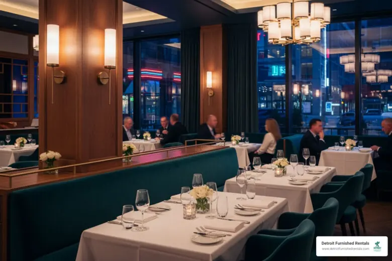 Downtown Detroit fancy restaurants