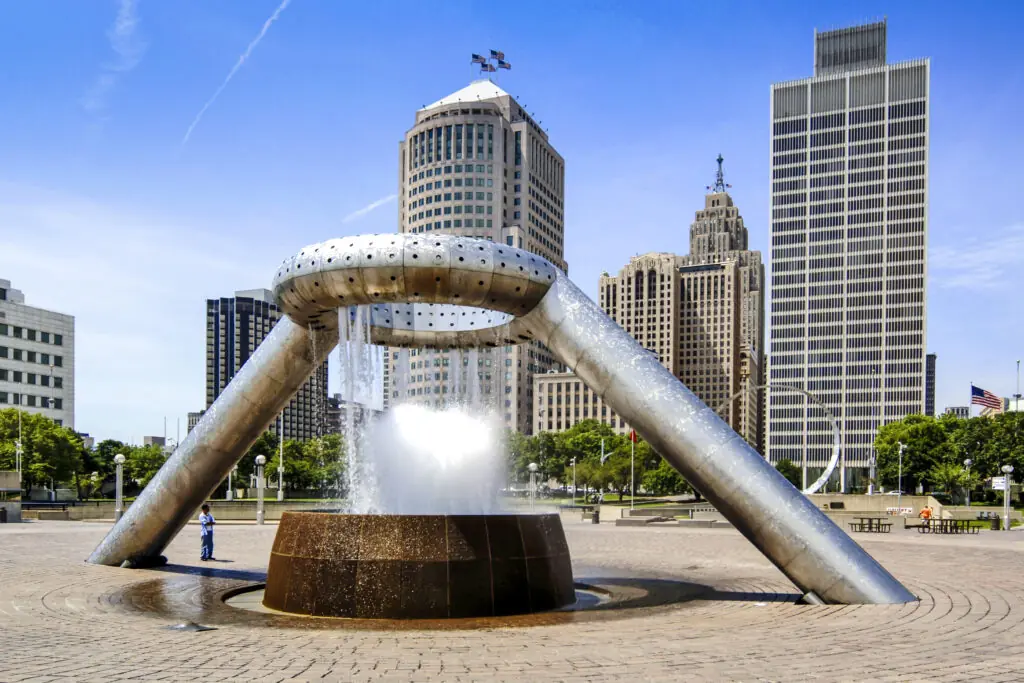 Horace Dodge Fountain Detroit