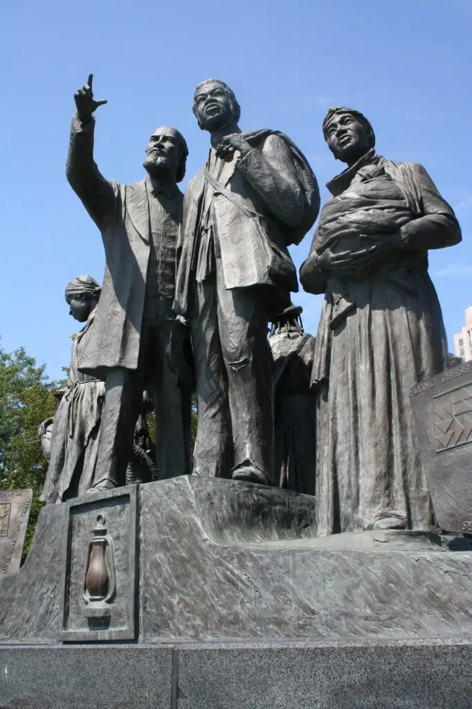 Gateway to Freedom Monument Detroit