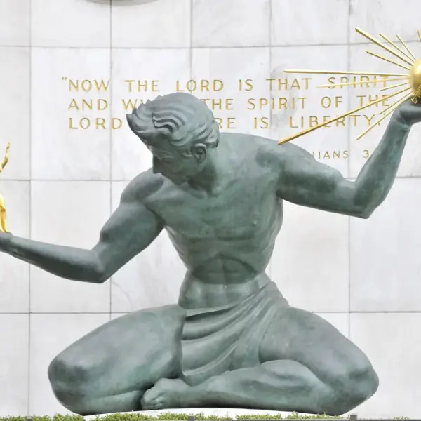 Spirit of Detroit Monument