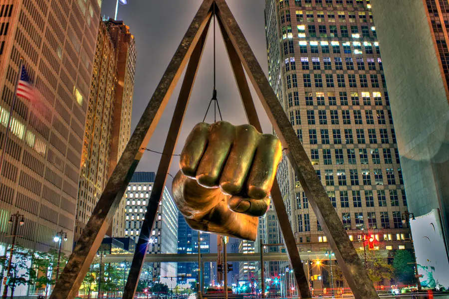 Joe Louis Fist Landmark