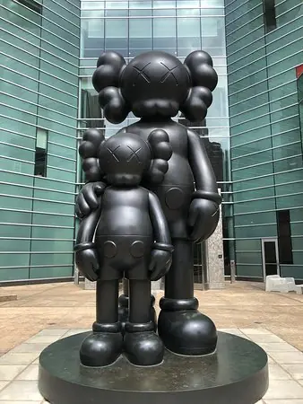 Waiting Statue Detroit