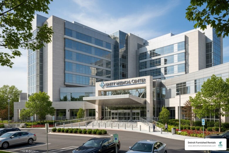 hospital near detroit mi