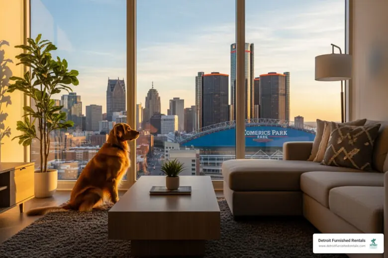 Dog friendly apartments Detroit