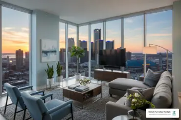 Furnished apartments downtown Detroit