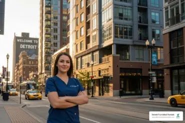 monthly rentals for nurses detroit
