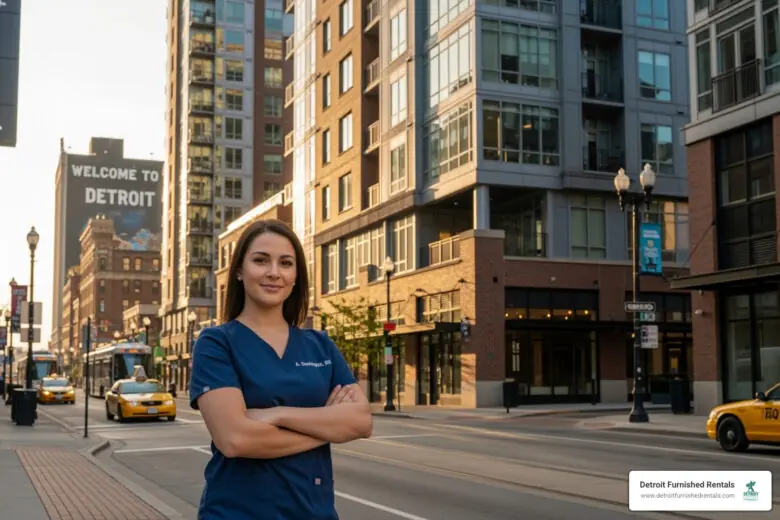monthly rentals for nurses detroit
