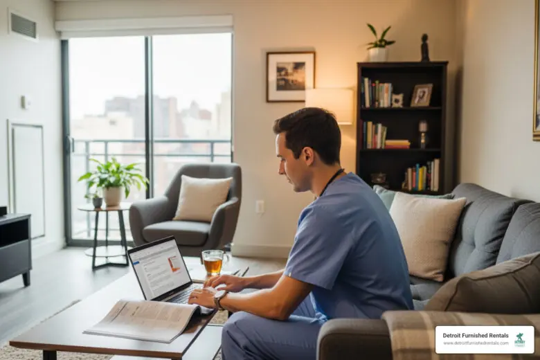 Medical professional temporary housing