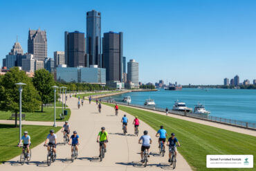 Detroit Biking and Running Paths