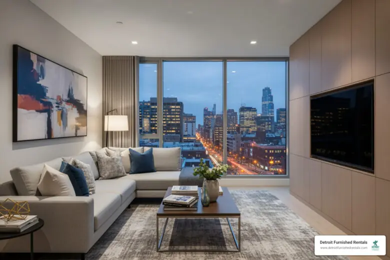 furnished apartments Detroit Michigan