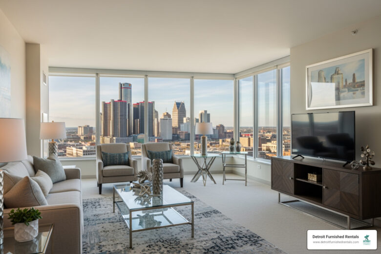Short term furnished housing Detroit
