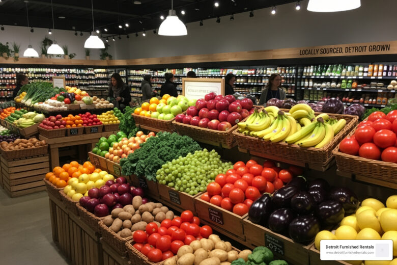 Detroit health food store