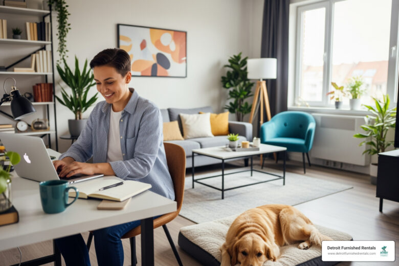 furnished pet friendly apartments