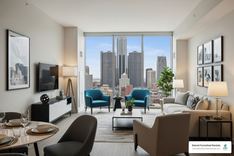 furnished apartments for rent in detroit michigan