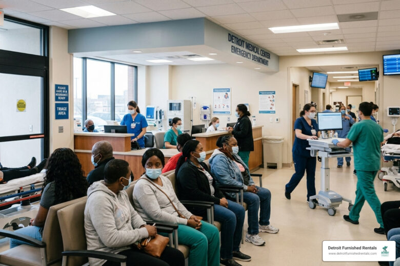 are detroit hospitals at capacity