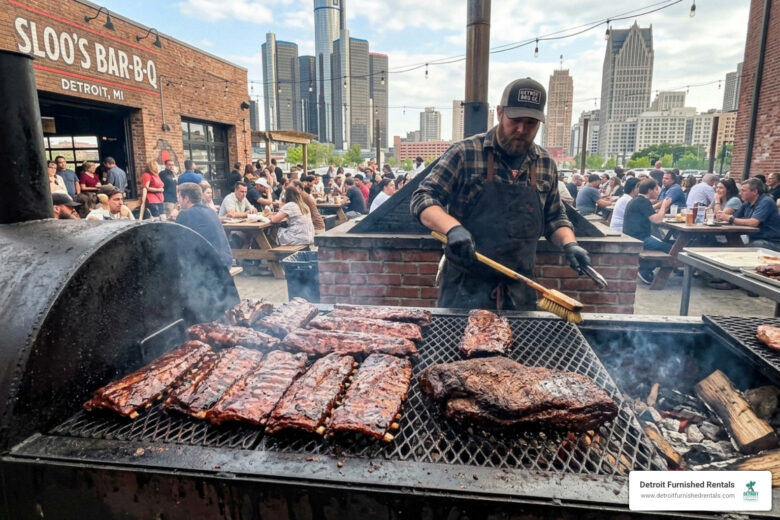 BBQ restaurants Detroit