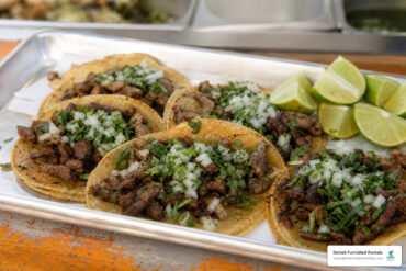 Mexican food Detroit street tacos