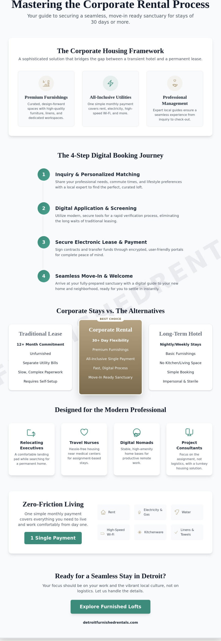 The 2026 Guide to the Corporate Rental Booking Process for Professionals