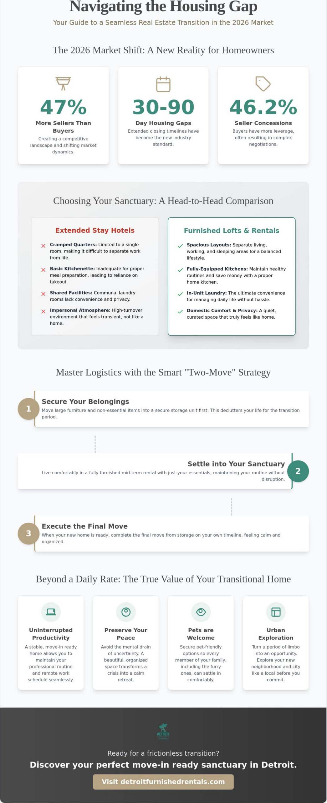 Finding Housing Between Selling and Buying a House: A 2026 Guide to Seamless Transitions