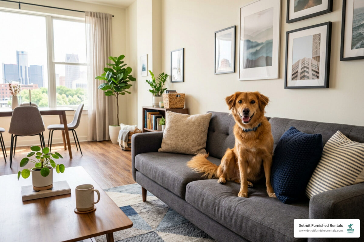 furnished pet friendly rentals near me