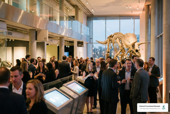 science museum event reception