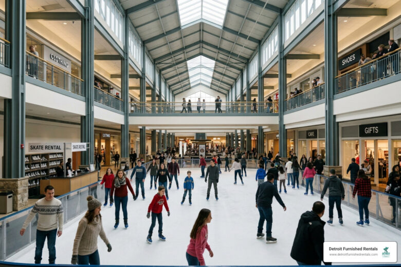 ice skating mall